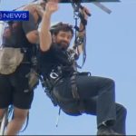 Hugh Jackman Stunt Post